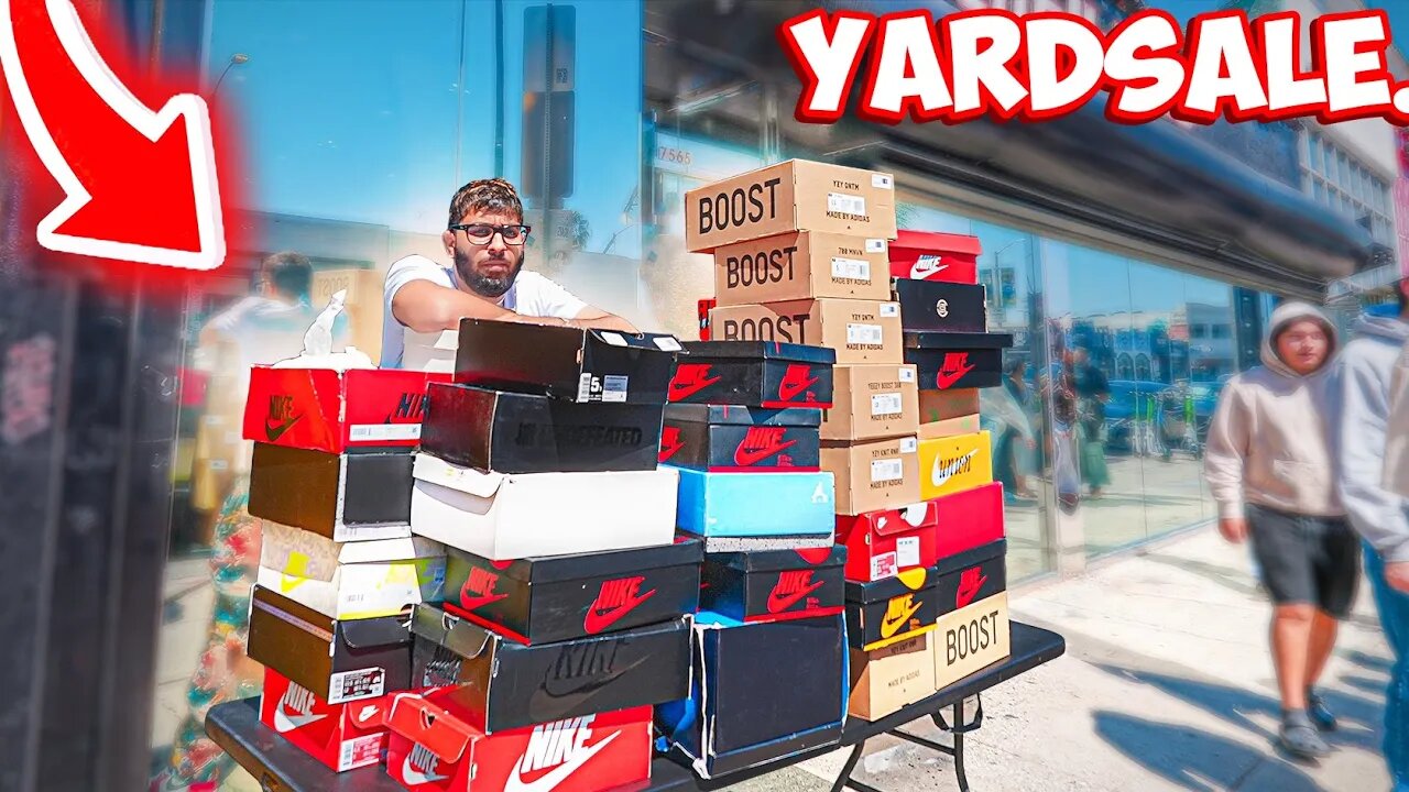 $15,000 Yard Sale At COOLKICKS