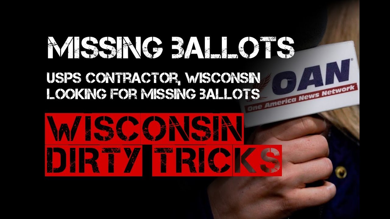 USPS contractor, WISCONSIN looking for MISSING ballots