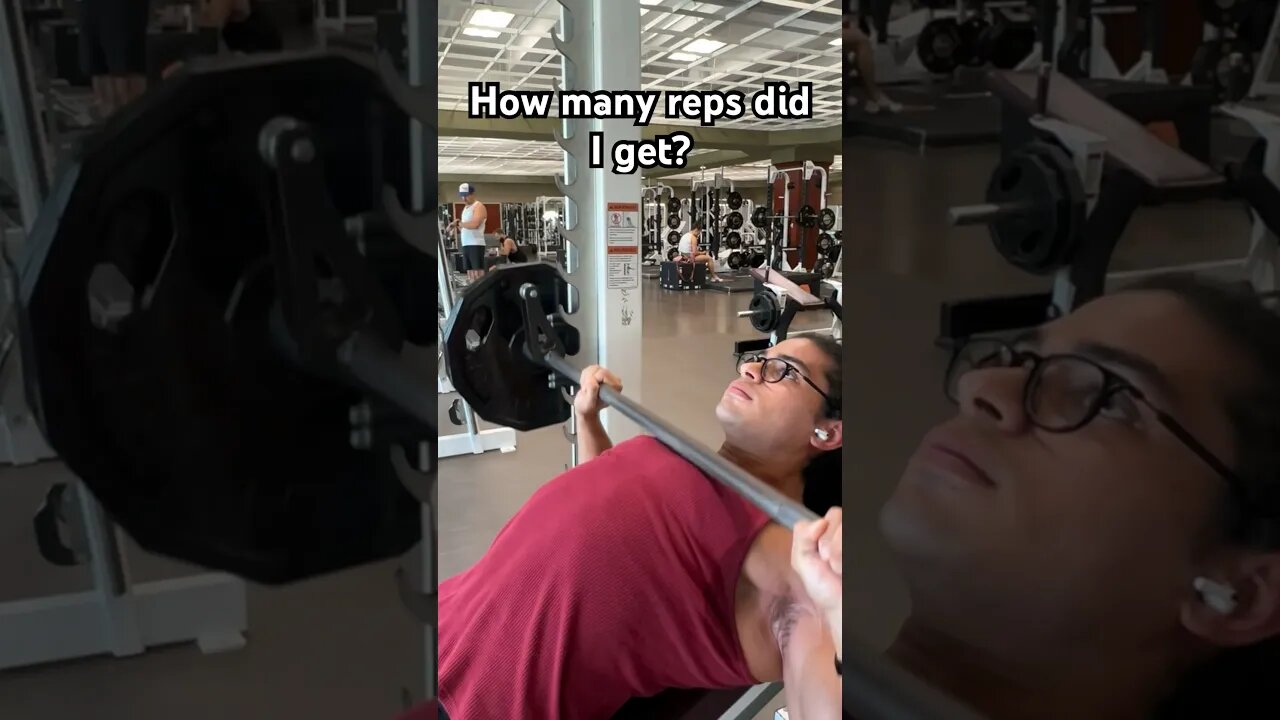 225 IS TOO EASY #bench #gym #shorts