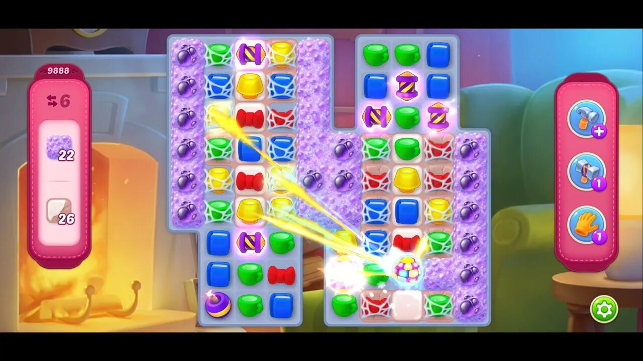 Playrix Homescapes Gameplay Walkthrough Level 9888