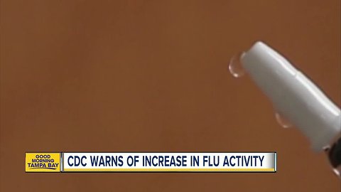 CDC warns of increase in flu activity