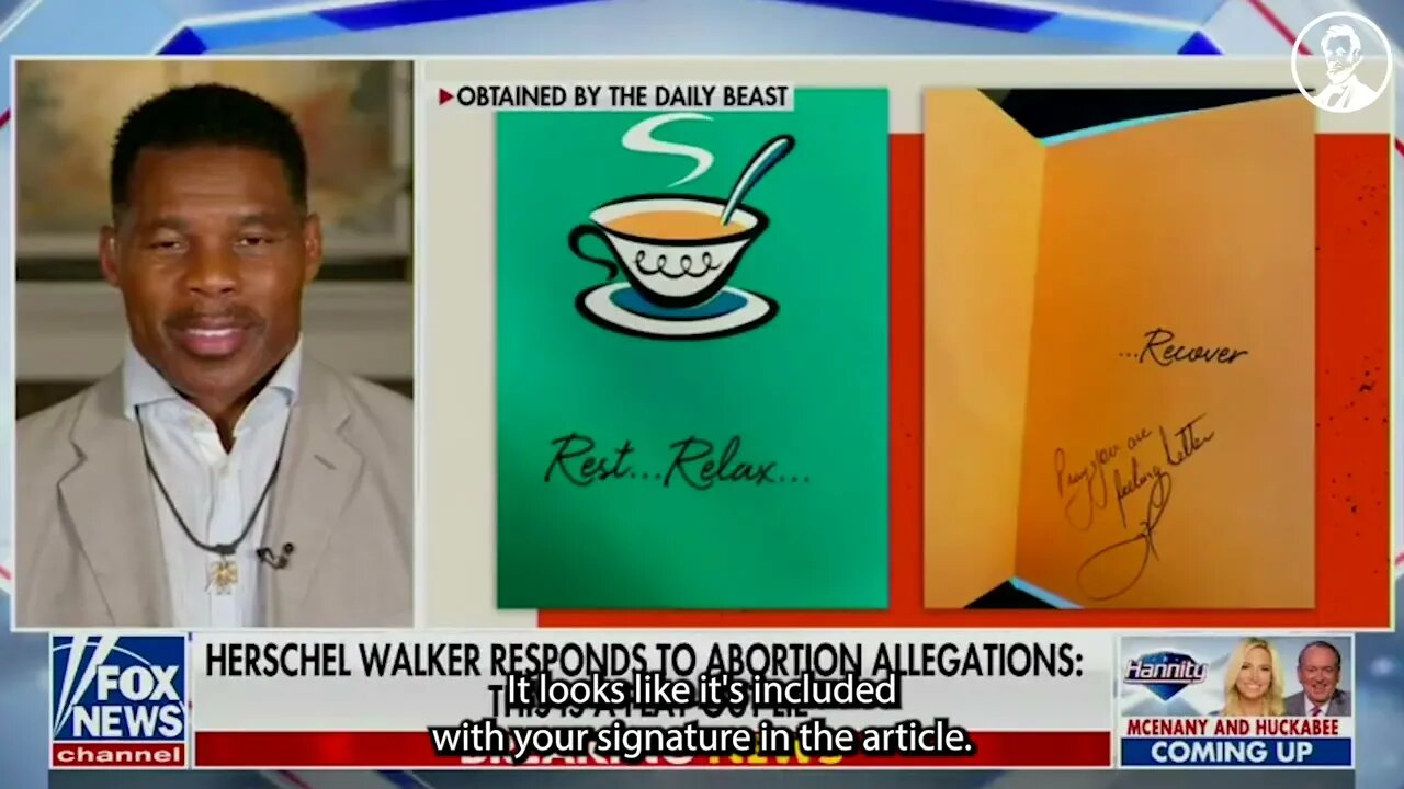 Herschel Walker on Abortion