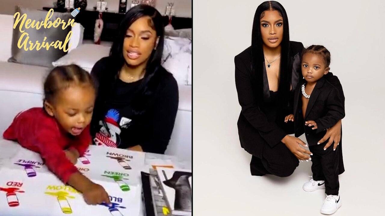 Meek Mill's 1 Year Old Son Czar Learns His Colors With Mommy! 📚