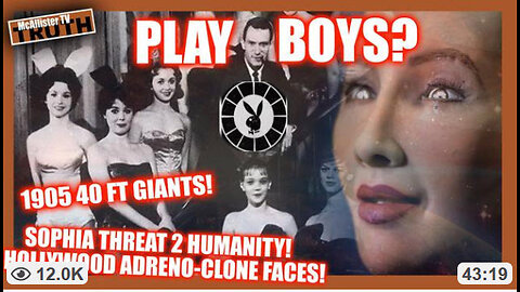 DARK ENTITIES IN THE WEB! CLONE BREAKDOWNS IN HOLLYWOOD! PLAYBOY INVERSIONS! GIANTS!