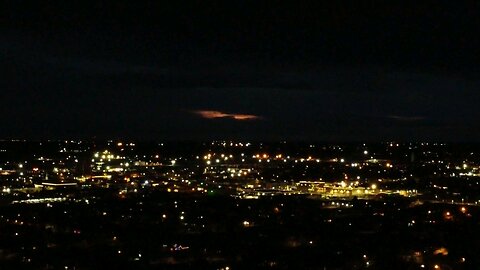 Clovis New Mexico Night Flight at over 300 feet.