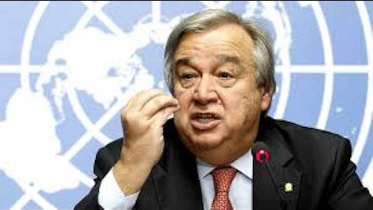 L'impact de la Covid-19 sur les droits civils & politiques António Guterres Secrétaire Général ONU