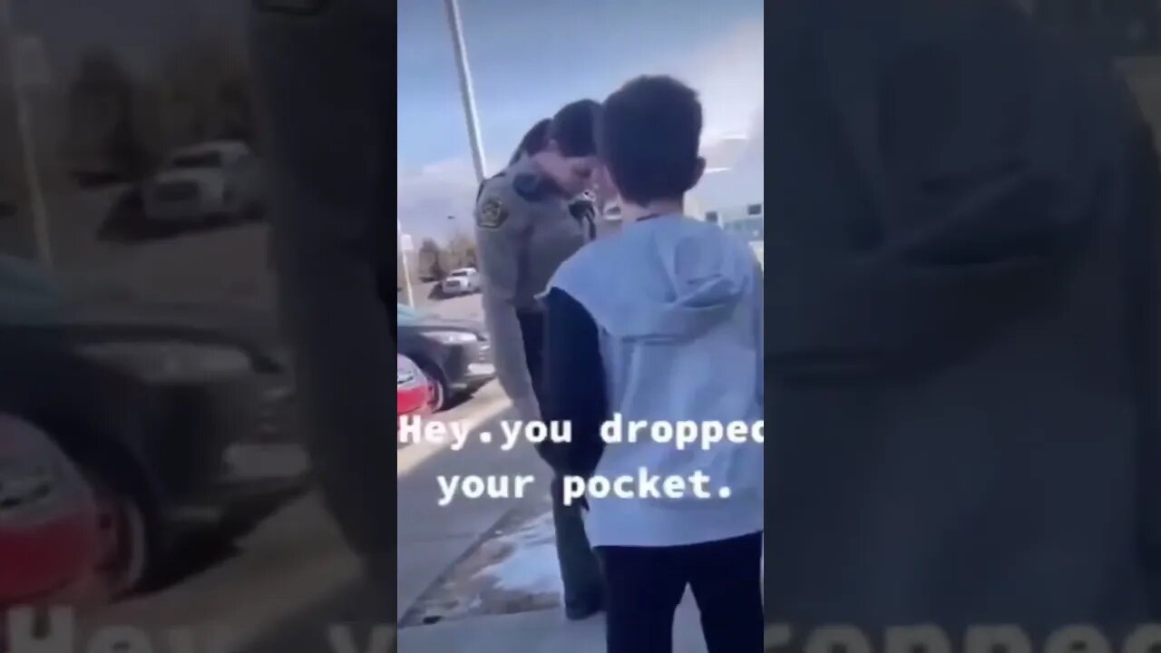 You dropped your pocket