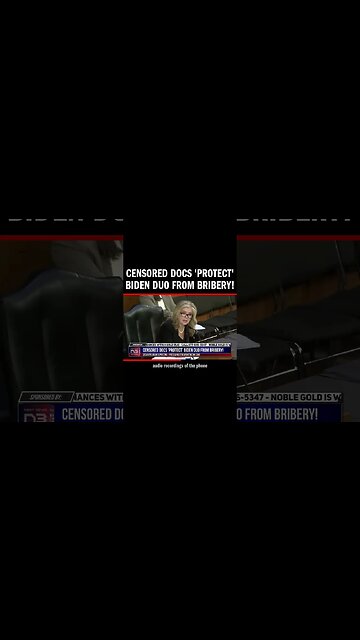 Censored Docs 'Protect' Biden Duo from Bribery!