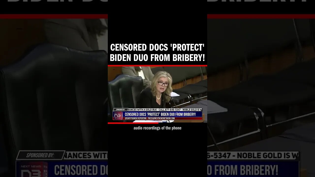 Censored Docs 'Protect' Biden Duo from Bribery!