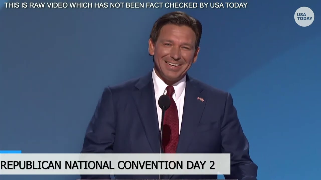 Governor Ron DeSantis wants Trump back in White House, Biden back in 'basement'