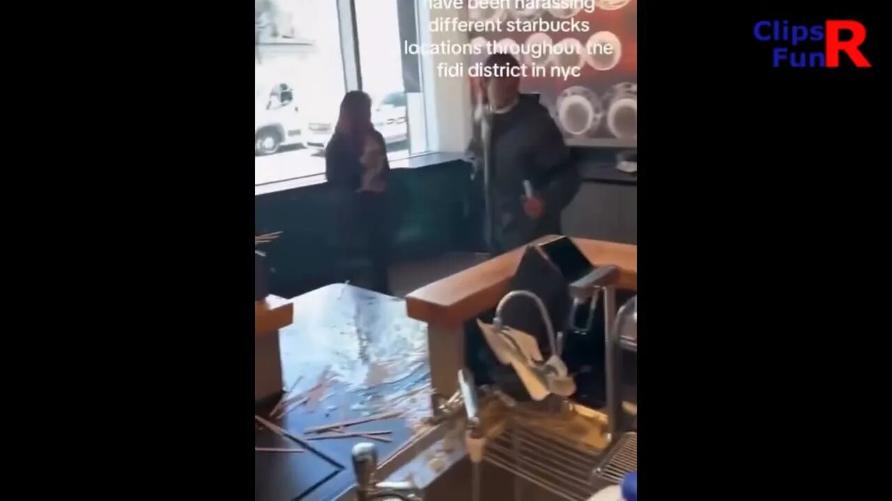 Crazy Starbucks customer