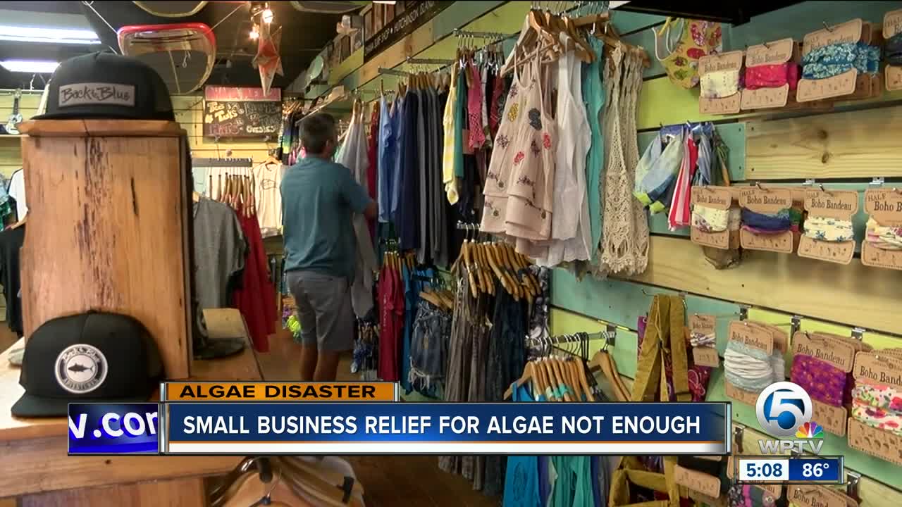 Small business relief for algae not enough