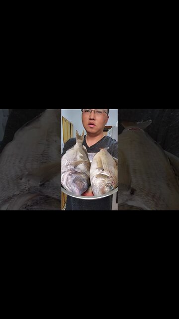 Free WILD Caught Jumbo Porgies from the sea!❤️🐟🐟