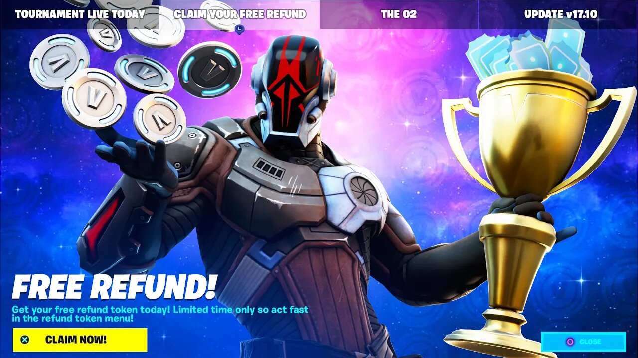 FREE REFUND NOW in Fortnite UPDATE!