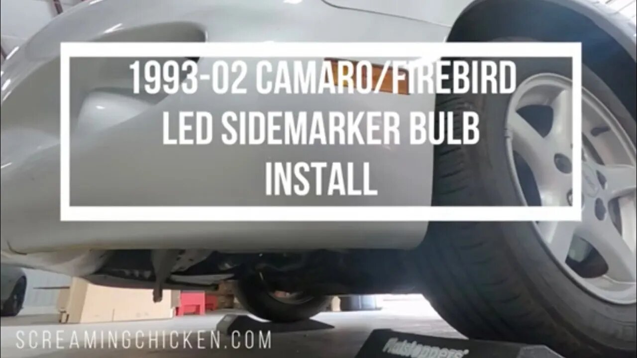 1993-02 Camaro/Firebird LED Sidemarker Bulb Install