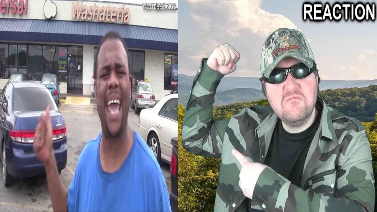 Black Man Angry At The Washateria @Siggas REACTION!!! (BBT)