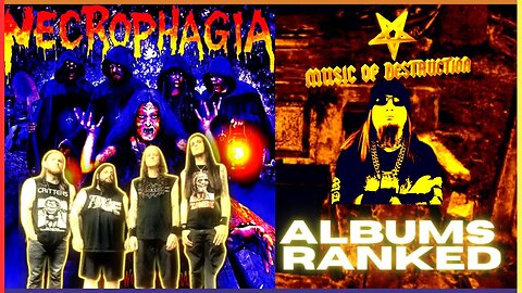 ▶️Necrophagia Albums Ranked◀️