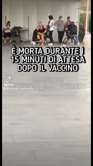 Muore 15 minuti dopo il vaccino