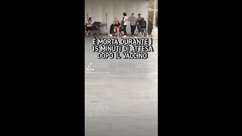 Muore 15 minuti dopo il vaccino