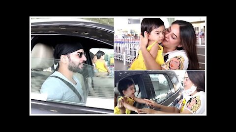 Jay Bhanushali-Mahhi Vij's adorable daughter cries as she sees mommy leave