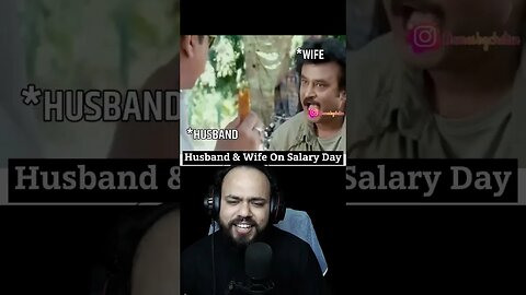 Husband And Wife On Salary Day😂🤣😂 #ytshort #funnyshorts