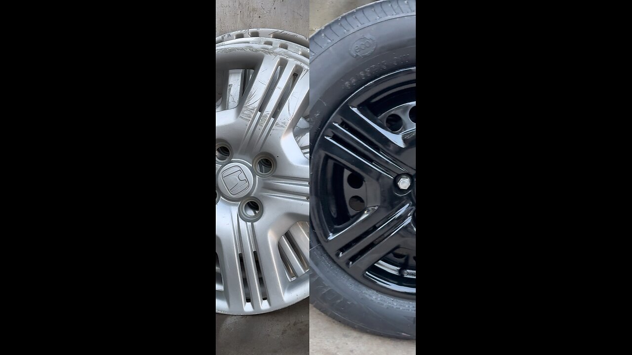 Wheel Cap to Alloy Rims Convert #alloywheels #wheelcover #car