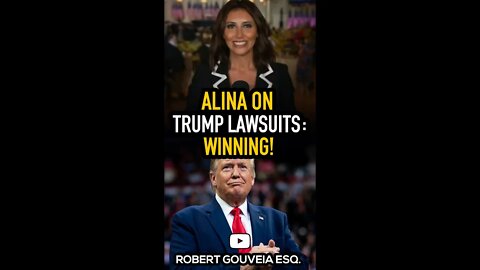 Alina on Trump Lawsuits: WINNING! #shorts