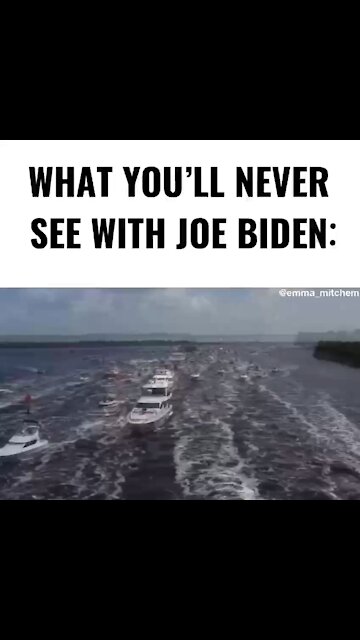 WHAT YOU’LL NEVER SEE WITH BIDEN: