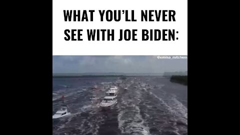 WHAT YOU’LL NEVER SEE WITH BIDEN: