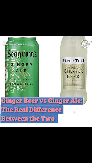 Ginger Beer vs. Ginger Ale: The Real Difference Between the Two