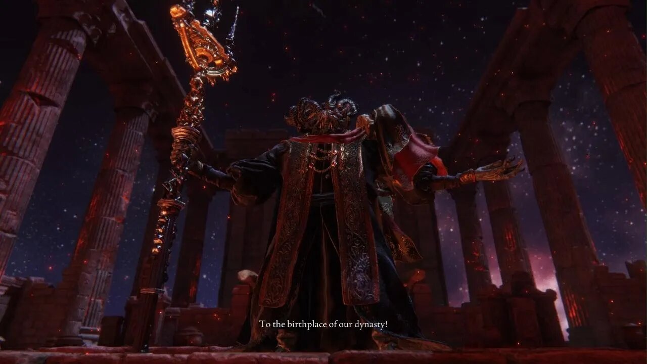 ELDEN RING Mohg The Blood Lord Cutscene