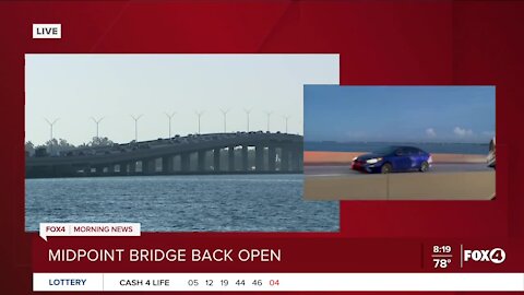 Midpoint Bridge Open Again