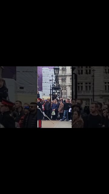 boxmen return swords #horseguardsparade