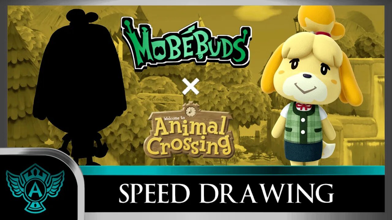 Speed Drawing: Animal Crossing - Isabelle | Mobébuds Style