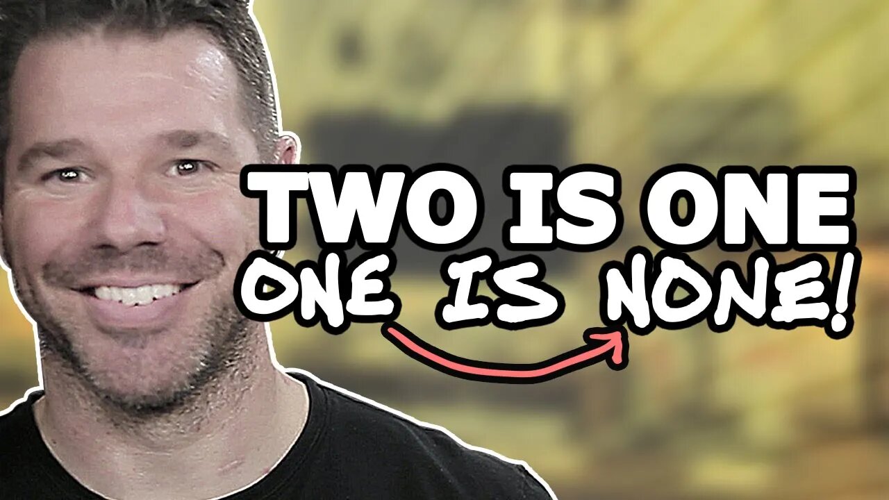 "Two Is One And One Is None" - Use This Military Approach In Your Business! @TenTonOnline