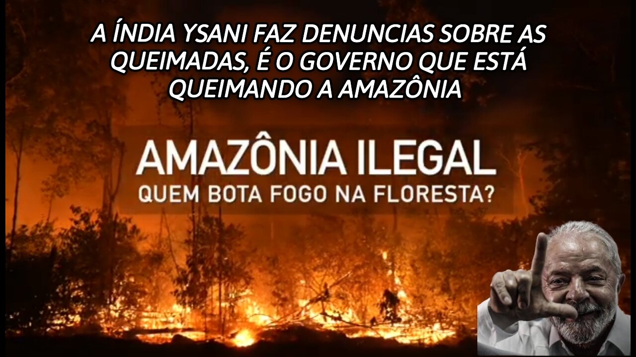 Documento do crime do Lula, Marina e ongs colocando fogo na Amazônia, despovoamento dos índios.
