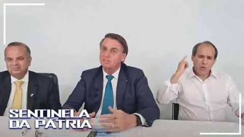 Live do Presidente #bolsonaro, Revelação de Bolsonaro no Cercadinho, Prazo para TSE terminou.