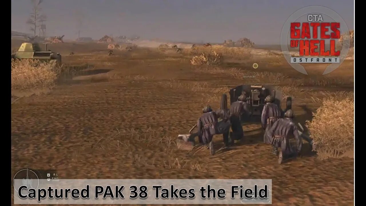 [Expanded Conquest Mod] PAK 38 Takes the Field vs German Defenses l Gates of Hell: Ostfront