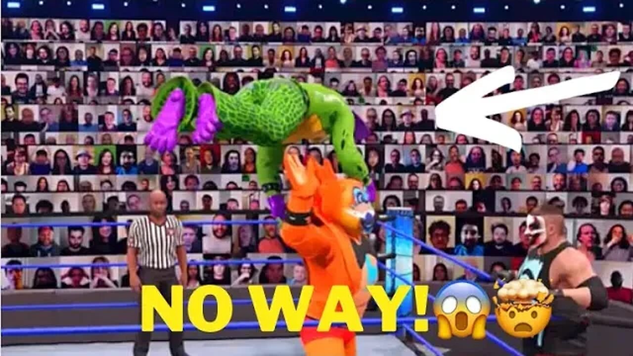 MONTY GOT DESTROYED!😱🤯 Security Breach In WWE 2K22!