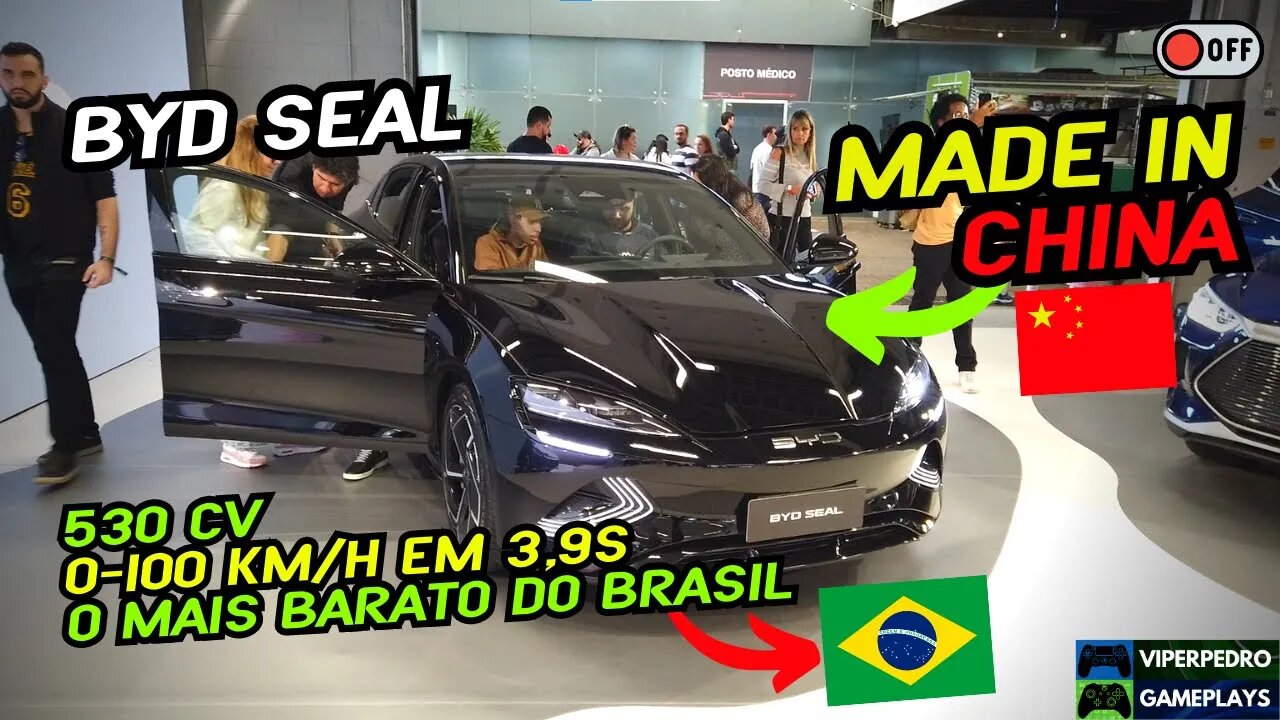 BYD SEAL, GWM ORA: a INVASÃO DOS ELÉTRICOS CHINESES AO BRASIL | FESTIVAL INTERLAGOS 2023