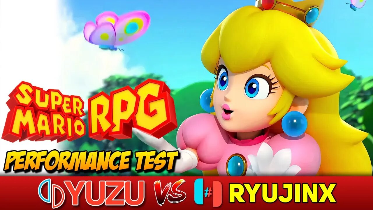 Super Mario RPG - Yuzu vs Ryujinx - Performance Test