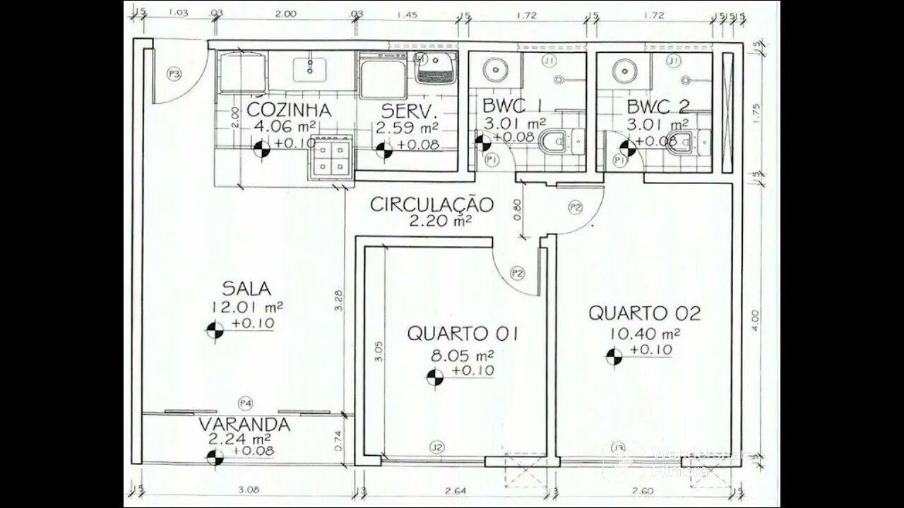 planta baixa 8,25x5,75