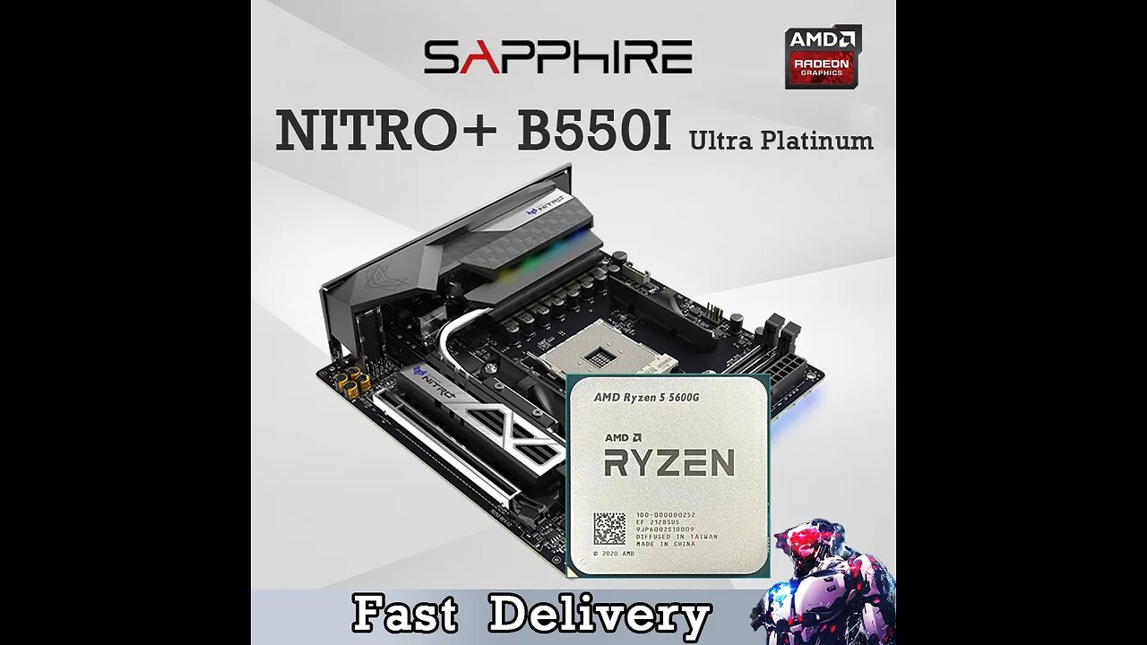 Sapphire B550I DDR4 4600+(OC)MHz + AMD Ryzen 5 5600G