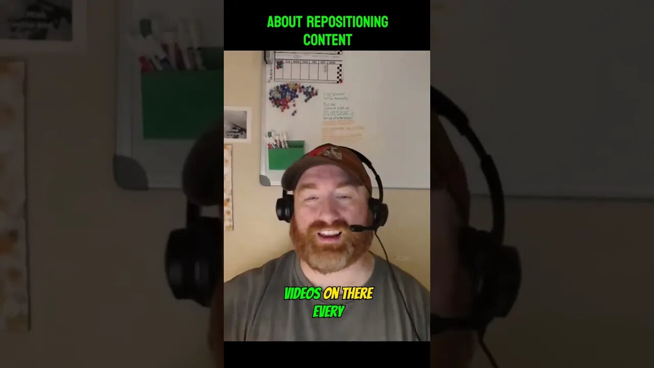 about repositioning content