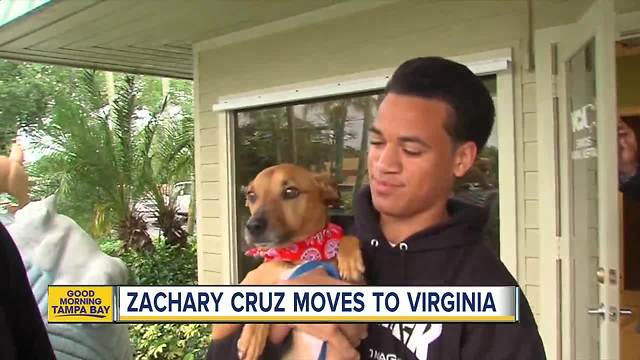 Zachary Cruz moves to Virginia