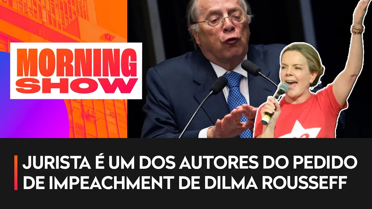 Gleisi Hoffmann comemora apoio de Miguel Reale Júnior a Lula