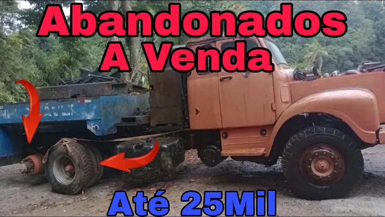 Caminhões Abandonados Repousando Brasil à Venda 📉 Oliveira Isaias