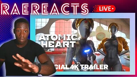 REACTION!!!Atomic Heart Official Gameplay Reveal Trailer (GeForce 4K RTX)