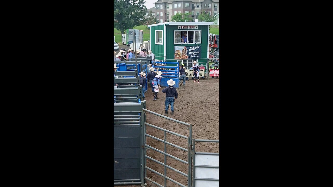 Bull Riding at Hamel PRCA