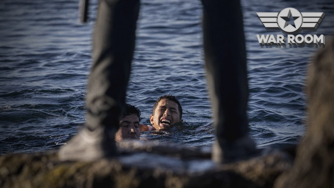 Spanish Military Pushing Migrants Off Cliffs As They Attempt To Invade Country